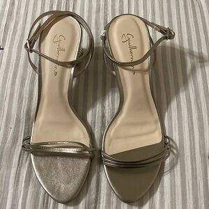 Anthropologie Guilhermina Sculptural Heeled Sandals. NWT